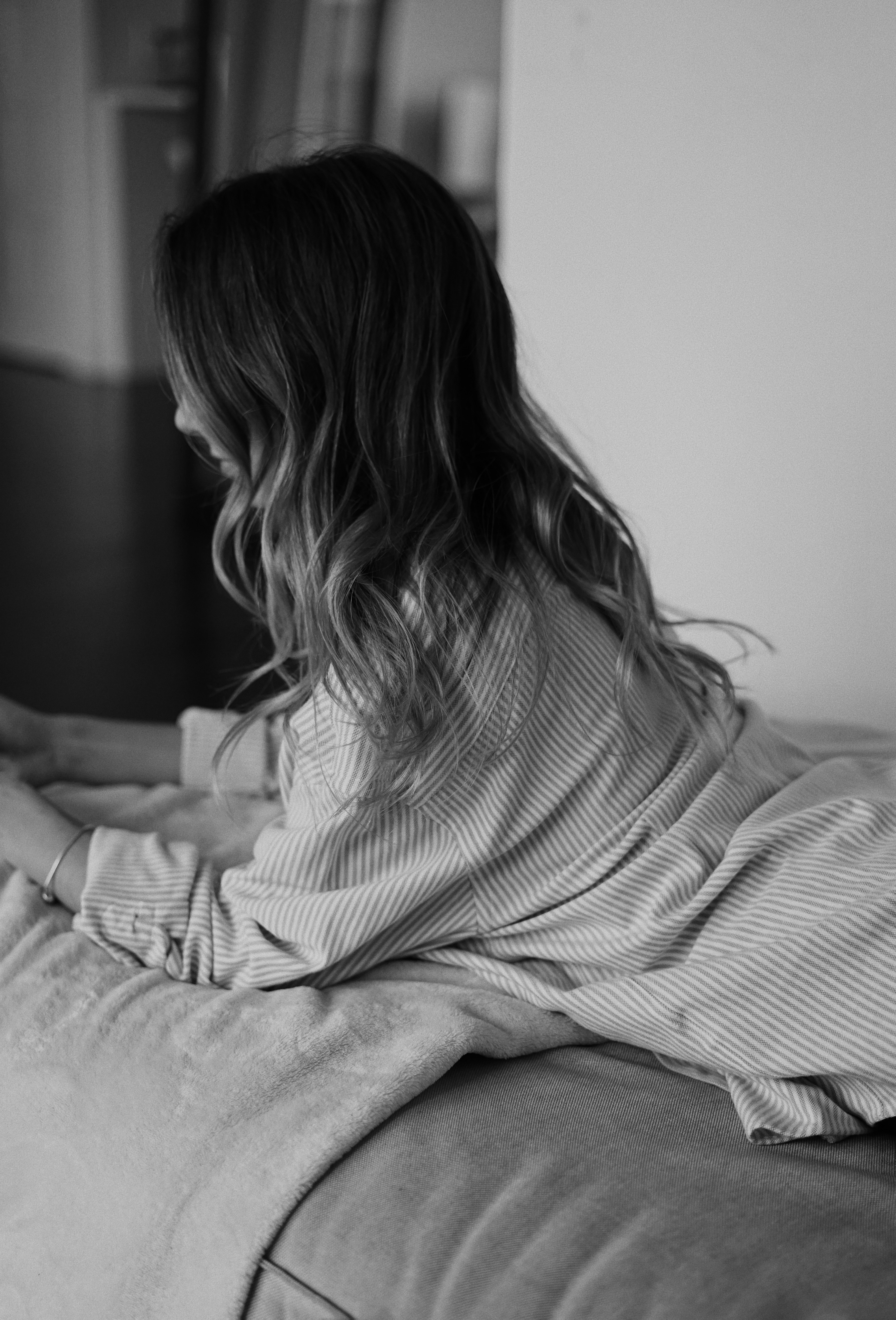 Femme en récupération et détente